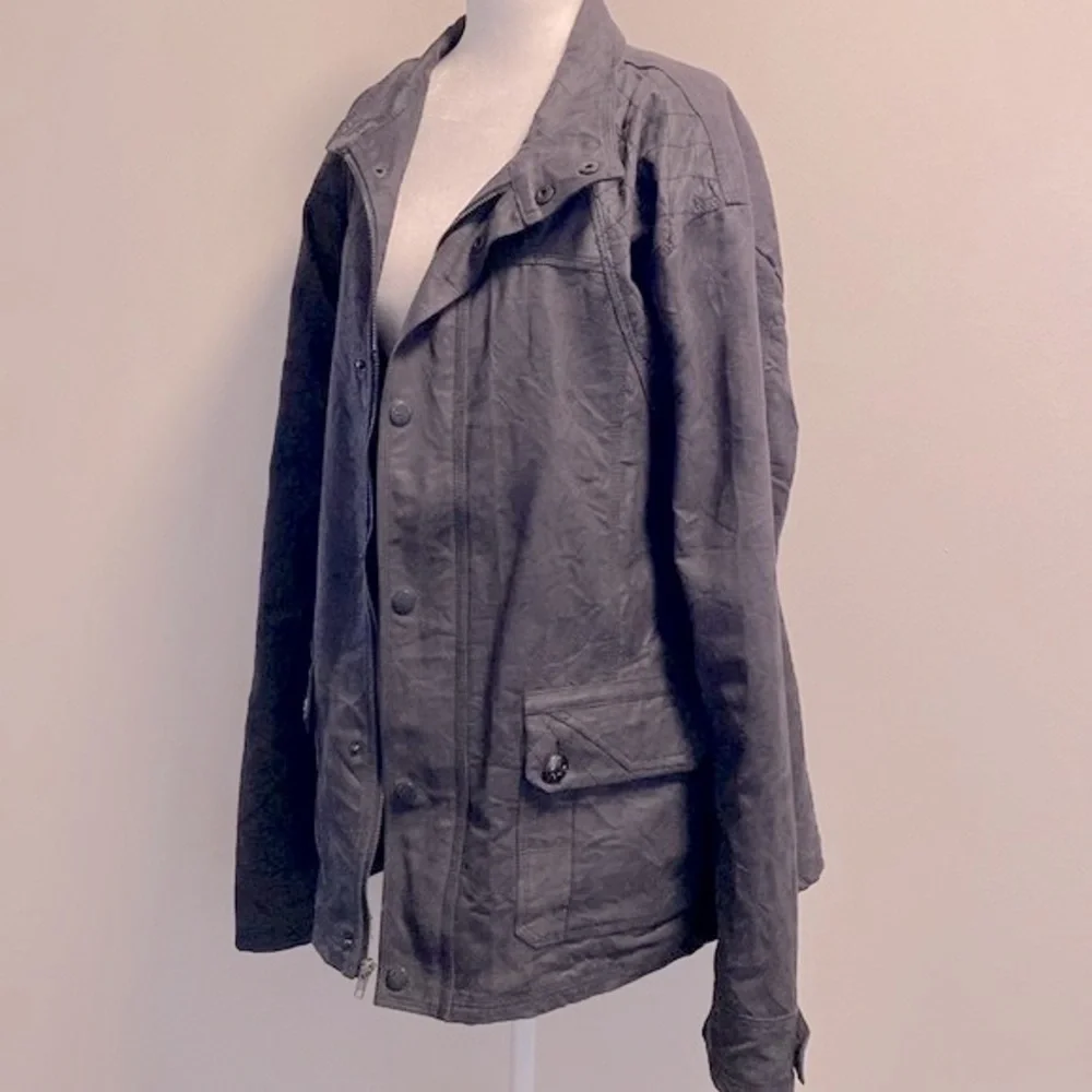 Rock Revival black denim like jacket